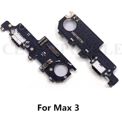For Xiaomi Max3 USB Charging Charger Board Flex Cable For Mi Max 3