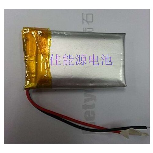 3.7V polymer lithium battery 602540 500MAH recording pen driving record ebook LED Bluetooth Rechargeable Li-ion Cell