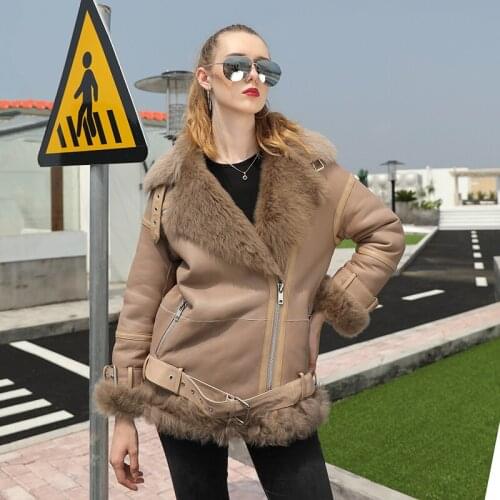 Женские дубленки Fauzimen China At AliExpress