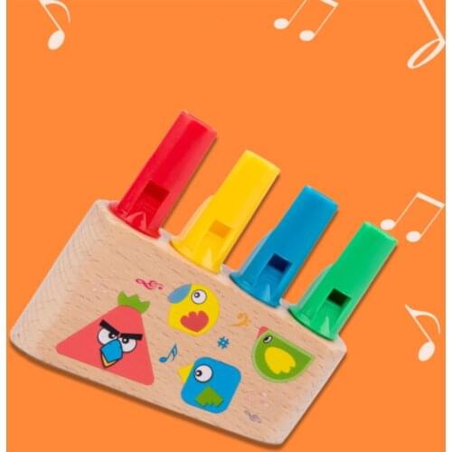 Montessori toys childrens early education jigsaw wooden Musical Instruments toys family toys childrens gifts