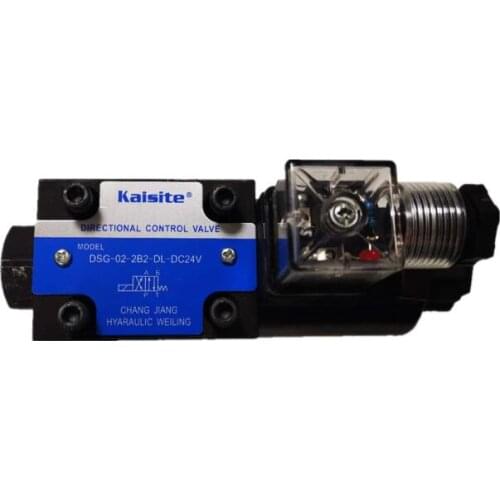 Kaisite Hydraulic solenoid valve DIRECTIONAL CONTROL VALVE MODEL:DSG-02-2B2-DL-D C24V CHANG JIANG HYARAULIC WEILING