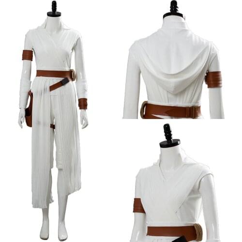 Rey Cosplay Costume Outfit Dress Suit Uniform