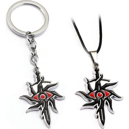 Hot Games Dragon Age 3 Inquisition Mens Alloy keychain Pendants Men And Women Fashion Jewelry Gifts Colares Colar Masculino
