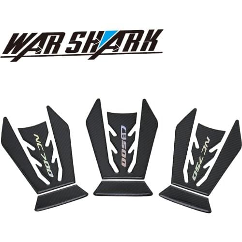 Motorcycle Accessories 3D Fiber Sticker Sets Tank Decal Protector Pad Set For HONDA NC750 /S/X NC700 /S/X NC 750 NC