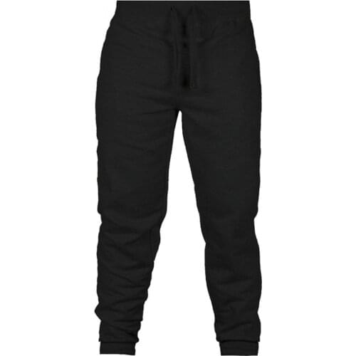 2020 Mens Autumn and Winter Sports Pants Plus Velvet Thickening Slim Casual Mens Fitness Running Training Pants Men Sport Pant