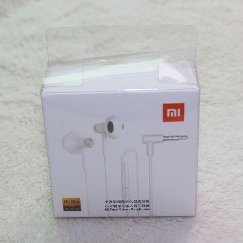 3.5MM In-Ear Earphone Xiaomi Mi Dual Driver Sports Music Headsets For Redmi Note 10 9 S 8 8T 7 Pro Mi CC9 9T A3 Lite Poco X3 M3