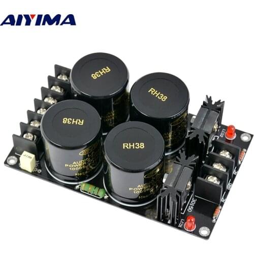 AIYIMA Assembled Amplifier Rectifier Protect board Supply Power Board High Power Rectifier Filter Power Supply Board