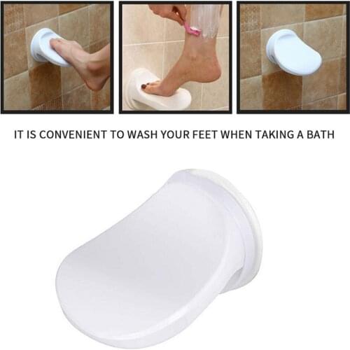 Shower Foot Rest Shaving Pedal Bathroom Pedals Suction Cup Non Slip Footstool Pedestal Tool Shaving Leg Step Aid Grip Holder
