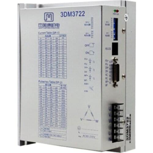 110 130 three-phase stepper motor driver 3DM3722 motor controller 220VAC current 7A