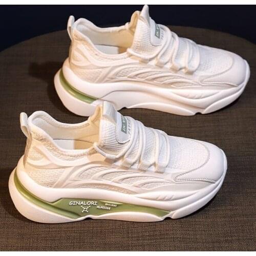 Zapatos De Mujer Fashion Chunky Womens Sneakers Platform Sports Spring Autumn White Casual Shoes Tennis Female Running Shoes