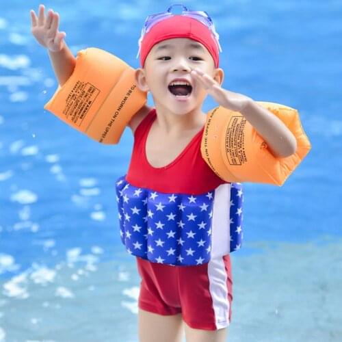 1 Pair Children Swimming Bag Inflatable Beach Swimming Pool Buoy Tow Floating Arm Circle Ring Safety Air Bag for Kids Adults