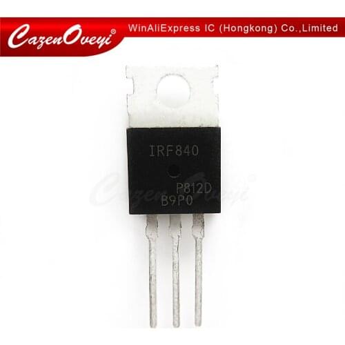 100pcs/lot IRF840 IRF840PBF TO-220 In Stock