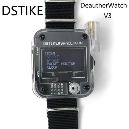2021 Newest DSTIKE Deauther Watch V3 WiFi ESP8266 Development Board Smart Watch With 800mA Battery