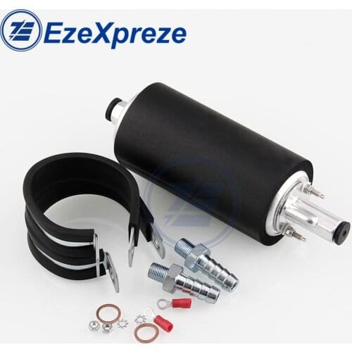 255 LPH Inline External High Pressure Fuel Pump with Kit GSL392 Universal Auto Car Accessories Metal instead of Walbro