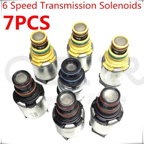 6T40 6T30E 6T40E 6T45E 6T50E 6T30 Solenoid for Chevy Malibu Epica Winstorm for Buick 6 Speed Automatic Transmission Solenoid