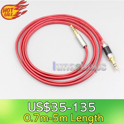 LN006700 99% Pure PCOCC Earphone Cable For Audio Technica msr7 sr5 ar3 ar5bt Fidelio X1 X2 F1 L2 L2BO X1S X2HR M2BT
