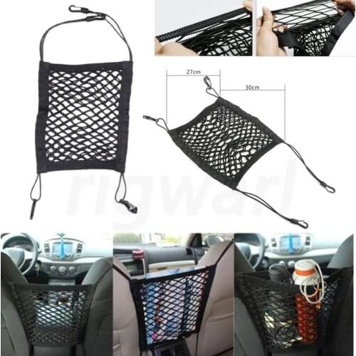 Car-styling 1X Car storage net pocket Between the seats For Mitsubishi asx lancer Mazda 3 6 cx-5 Suzuki grand vitara Accessories