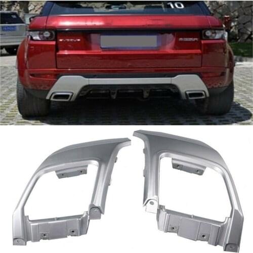 Car Rear Bumper Tail Exhaust Cover Trim for Land Rover Range Rover Evoque Dynamic L+R Set LR028087 LR028089
