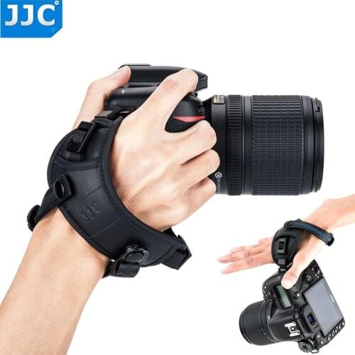 JJC Quick Release DSLR Camera Hand Grip Strap Wrist Strap For Sony Nikon Canon Fuji Panasonic Olympus With 1/4"-20 Tripod Socket