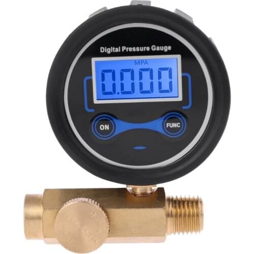1/4" Digital Air Compressor 200PSI Pressure Regulator Gauge Control Valve Tool 62KD