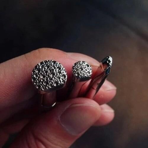 Fish skin design classic handmade leather carving tool,high grade leather craft stamping molding tool