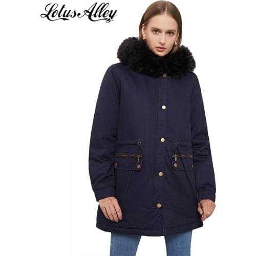 Lotus Alley Women's Winter Down Jackets