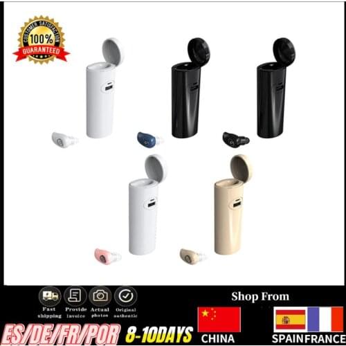 Mini Single Bluetooth-compatible Earphones Wireless Earbuds In Ear Handsfree with Mic Stereo Sport Headset for All Smart Phone