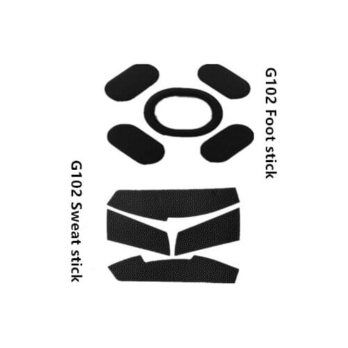 Logitech G102 mouse foot sticker