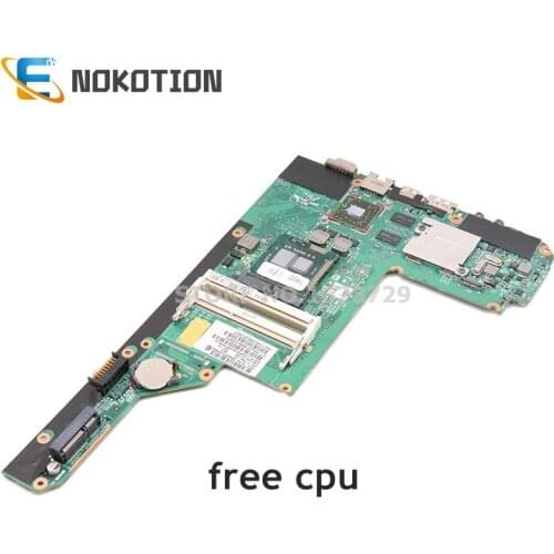 NOKOTION 611348-001 for HP Pavilion DV3 DV3-4000 laptop motherboard 6050A2314301-MB-A03 HM55 DDR3 HD5000 GPU free cpu