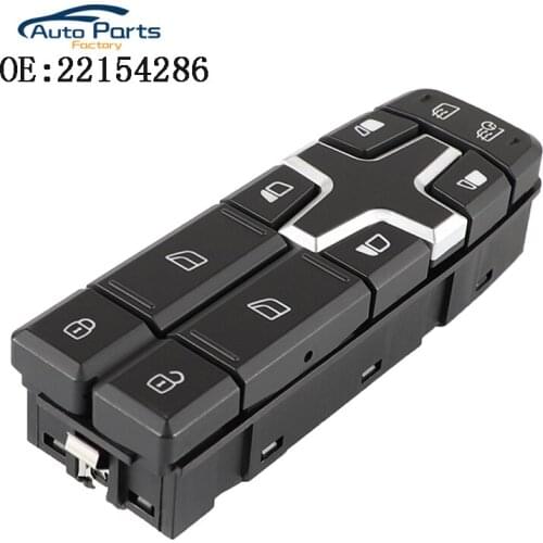 New Front Left Electric Window Switch For Volvo Trucks FH FM Series Oe 22154286