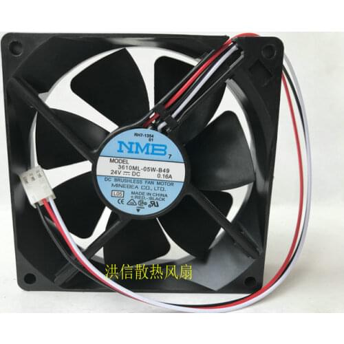 Original 9025 3610ml-05w-b49 DC24V 0.16A 9225 inverter cooling fan