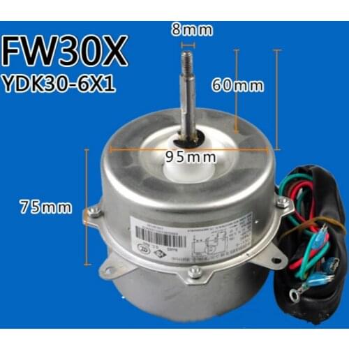 Original outdoor unit motor FW30X YDK30-6K1 for Gree air conditioner