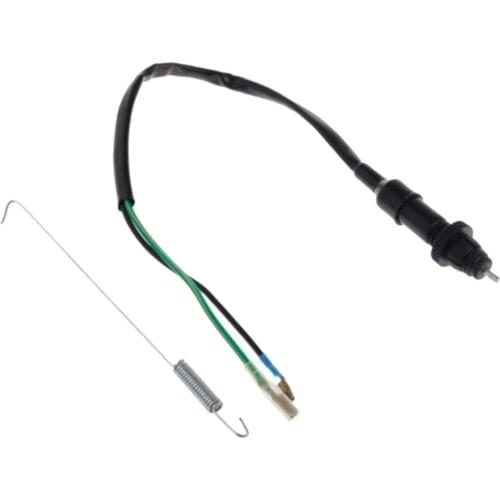 Universal Motorbike Rear Brake Light Switch Spring Kit for Pit Dirt Bike ATV Plastic & Copper & Steel