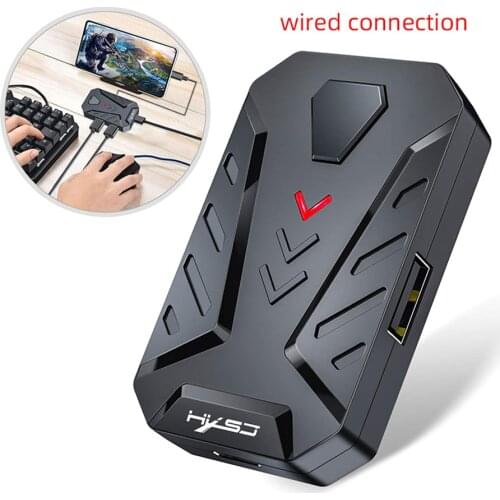 USB Type-C Wired Gaming Keyboard Mouse Converter For Android PUBG Mobile Gamepad Controller Game Mice Adapter
