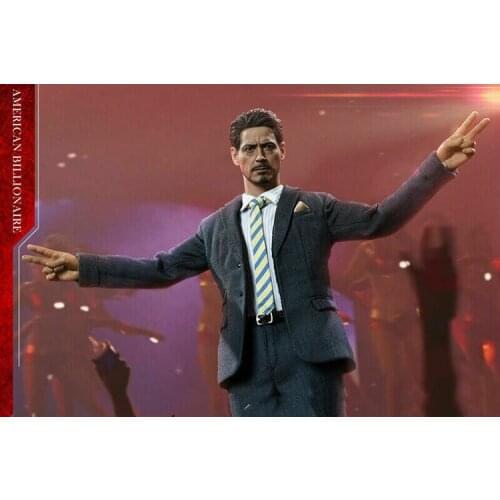 In Stock For Fans Gifts 1/6 Tony Stark American Billionaire NO.SN001 Full Set 12 inches Action Figure Model