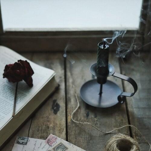 Retro Iron Candle Holder Candlestick Home Decor Dinner Wedding Table Decoration Candle Rack Accessories Photography Props