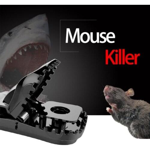 1Pcs Reusable Plastic Rat Traps Mice Mouse Traps Mousetrap Bait Snap Spring Rodent Catcher Pest Control Rat Catching Mice Mouse