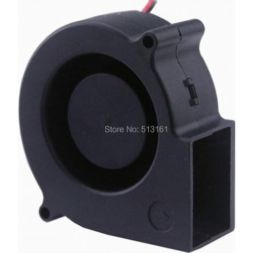 10 pieces 7530 75x30mm12V Ball Bearing Turbine Blower Fan DC Brushless Cooling Clooer Fan