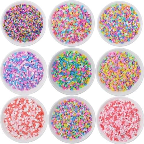 100g Clay Polymer Soft Clay Slime Filler Debris filler DIY Accessories Chocolate Wire