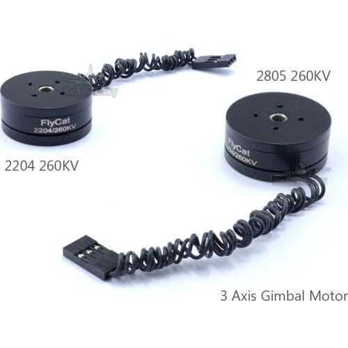 2204 260KV / 2805 140KV Motor Brushless Gimbal Motor for 3 Axis Brushless Gimbal S500 Quadcopter