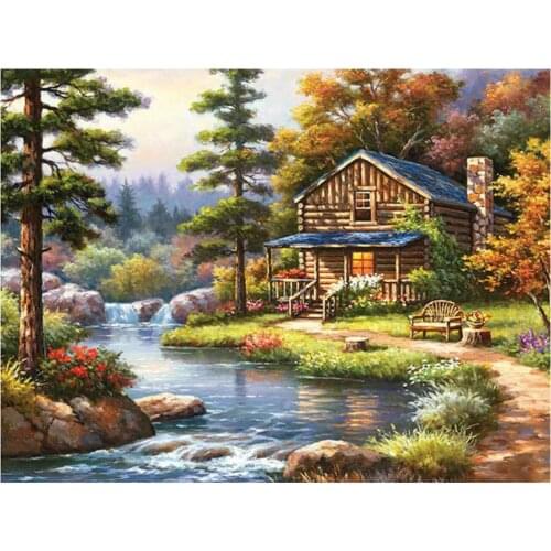 Diamond Painting 5d Landscape Full Square/Round DIY Diamond Embroidery Mosaic House Home Decor