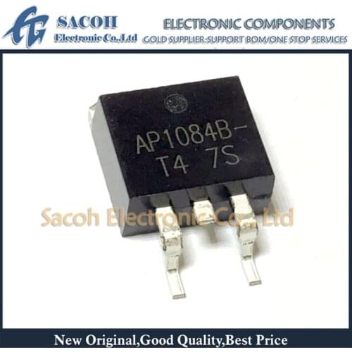 Free Shipping 10Pcs AP1084B-T4R1 AP1084B-T4 AP1084B AP1084B-T6R1 AP1084B-33T6R1 TO-263 5A Low Dropout Positive Regulator