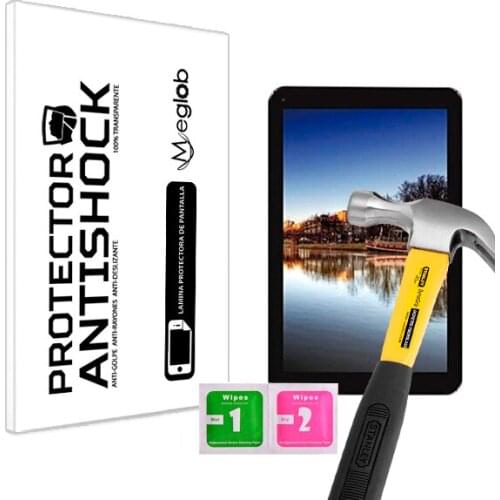 Screen protector Anti-Shock Anti-scratch Anti-Shatter compatible with Tablet Majestic TAB-611