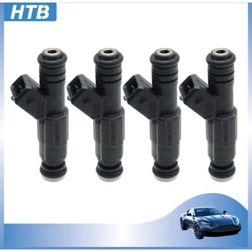 4pcs 0280156095 High Quality Fuel Injector Nozzles For Ford Focus 2.0 2.3 L L4 Volvo 740 745 940 2.4L 02-04