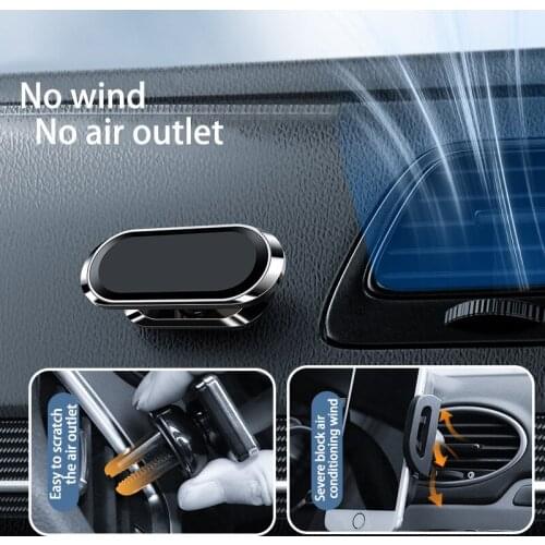 Magnetic Car Phone Holder Universal Dashboard Magnet Stand In For i 11 Pro Xs Max Xiaomi Huawei Samsung