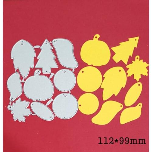 Metal Cutting Dies Punpkin Tree Earring 2021 New Craft Die Stencils for Scrapbooking Paper Card Making Knife Blade Punch Die