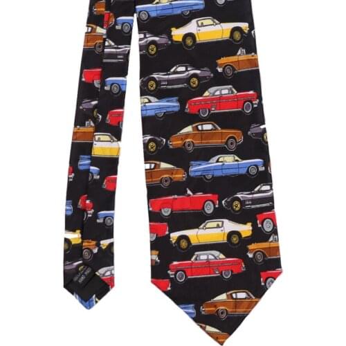 Tailor Smith Mens Luxury Fancy Designer Tie Polyester Printed Suit Dress Funny Casual Party Necktie Handmade Interesting Cravat