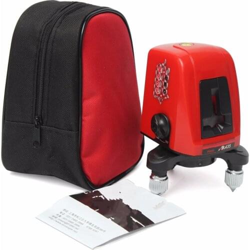 Automatic 360degree Leveling Laser Level Self Leveling Cross Laser line spirit Level Red 2 Line 1 Point swivel head Tools