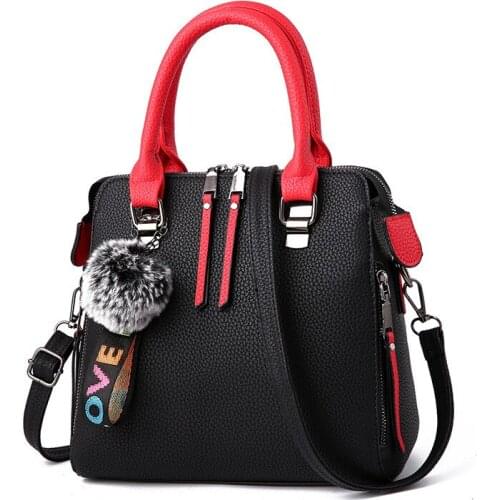 New High Quality Ladies tassel Handbags Female PU Leather Shoulder Female Messenger Bags Women Bags Tote Bag bolsa feminina