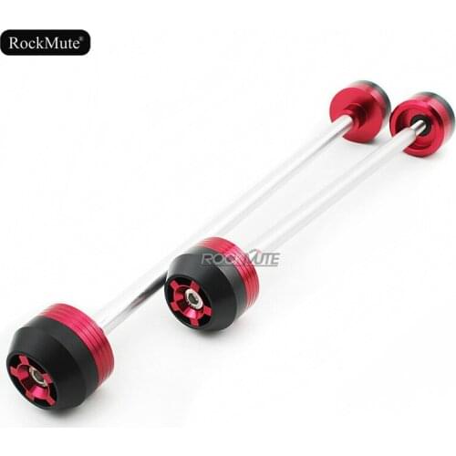 Motorcycle Front Axle Rear Fork Wheel Protector Sliders For YAMAHA FZ-6N 2004 2005 2006 2007 2008 2009 FZ6N